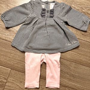 CALVIN KLEIN dress & leggings set